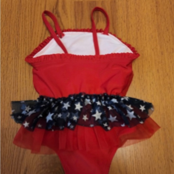 4th of July toddler tutu bathing suit - Picture 2 of 2